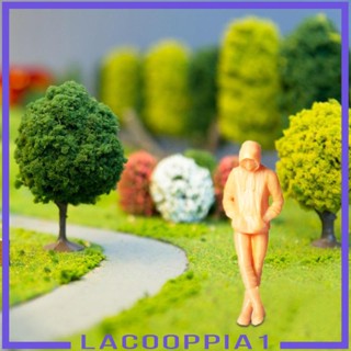 [Lacooppia1] โมเดลฟิกเกอร์เรซิ่น รูปคนจิ๋ว 1:64 อุปกรณ์เสริม สําหรับสถานีรถไฟ