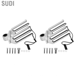 Sudi CNC Brushed Aluminum Wakeboarding Tower Holder Kneeboard Rack Adjustable Yacht Accessories for Boat Wakeboard