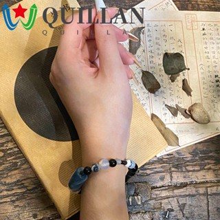 Quillan สร้อยข้อมือ เชือกถัก แฮนด์เมด ของขวัญนําโชค สไตล์จีน สําหรับผู้หญิง