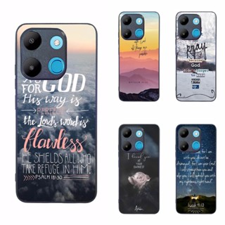 เคสโทรศัพท์มือถือ ลายคัมภีร์ไบเบิล สําหรับ Infinix Smart 7 Verse Chirst Jesus 2