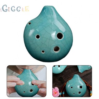 ⭐NEW ⭐Ocarina Alto C Tone Blue Craft Drop-resistant Ethnic Styls Glazed Craft