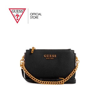 GUESS กระเป๋าสะพายผู้หญิง รุ่น VB899372 FYNNA MINI STATUS CROSSBODY สีมัลติ