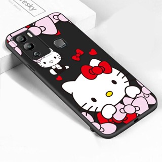 เคสโทรศัพท์ซิลิโคน TPU แบบนิ่ม ลายการ์ตูนคิตตี้ กันกระแทก สําหรับ Infinix Note 12 G96 Note 12 2023 Pro 5G 4G Note 30 Pro Vip