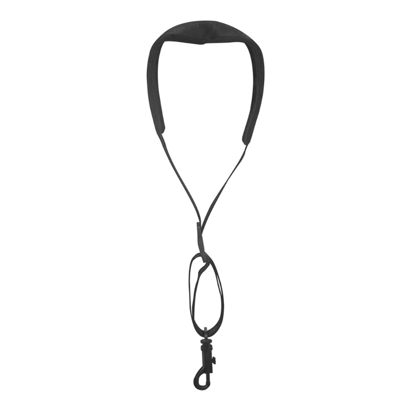 SUN แซ็กโซโฟนสายแซ็กโซโฟนสายคล้องคอนุ่มเบาะ Sax เข็มขัดเหมาะสําหรับ Alto Tenors Soprano Clarinet Obo