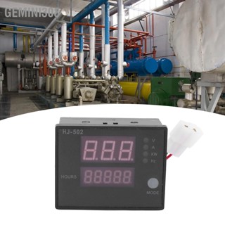  Gemini308 เครื่องกำเนิดไฟฟ้า LED Digital Display Meter ความต้านทานการกัดกร่อนแผงโวลต์มิเตอร์แรงดันไฟฟ้าขาเข้า 220V