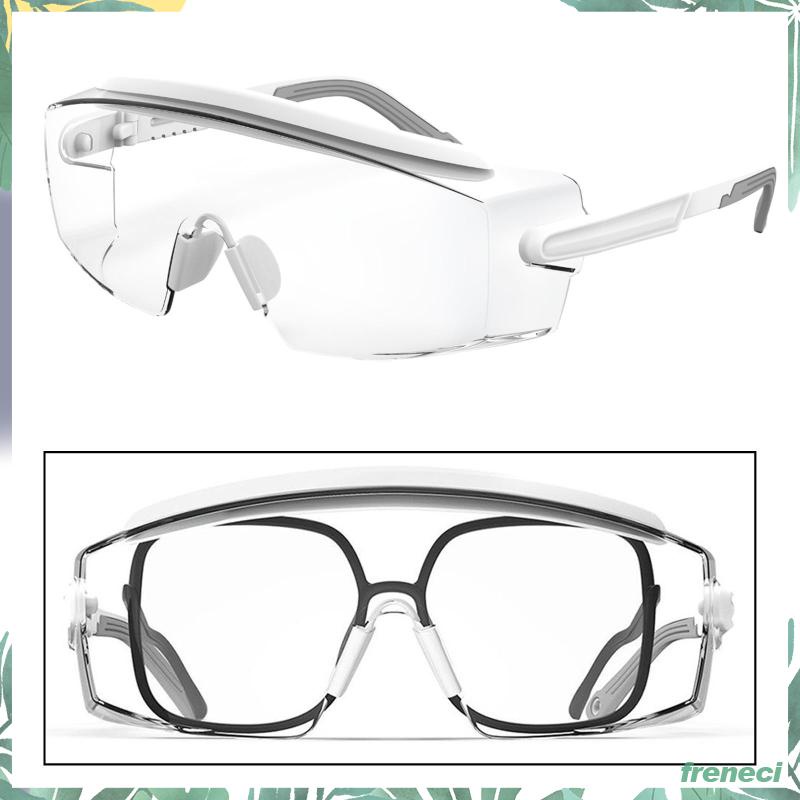 [พวกประหลาด] แว่นตากว่าแว่นตากันฝุ่นน้ําหนักเบาโปร่งใสแว่นตาตากันลมสําหรับผู้ชายผู้หญิงทํางาน - รูปที่ 2