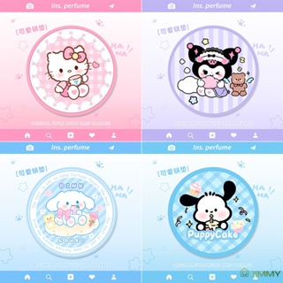 SANRIO แผ่นฉนวนกันความร้อน ลายการ์ตูน Kuromi Cinnamoroll Pochacco กันลื่น สําหรับรองแก้วชา กาแฟ