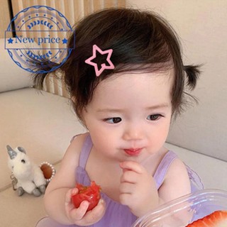 Kawaii Star กิ๊บติดผมโลหะ รูปดาวห้าแฉก สีแคนดี้ เครื่องประดับผม BB H4D8