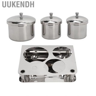 Uukendh Stainless Steel Nail  Holder Thickening Sturdy Dustproof Smooth ZMN