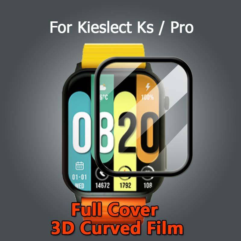 สําหรับ Kieslect L11 KS Kr Pro K11 K10 สมาร์ทวอทช์ ครอบคลุมเต็มรูปแบบ 3d โค้ง ฟิล์มนิรภัย ป้องกันหน้