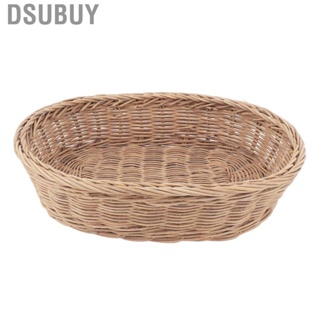 Dsubuy Handmade Woven Bread Storage Baskets High Load  Rattan Fruit