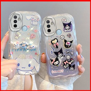 เคสโทรศัพท์มือถือแบบนิ่ม tpu ใส ลายตุ๊กตาหมีน้อยเมฆ พร้อมตุ๊กตาหมี สําหรับ OPPO A53 A53 2020 TY