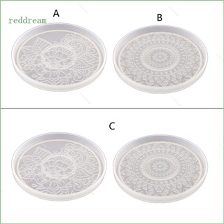 Redd แม่พิมพ์ซิลิโคนเรซิ่น อีพ็อกซี่ UV ทรงกลม สีแดง สําหรับทําเครื่องประดับ แฮนด์เมด DIY