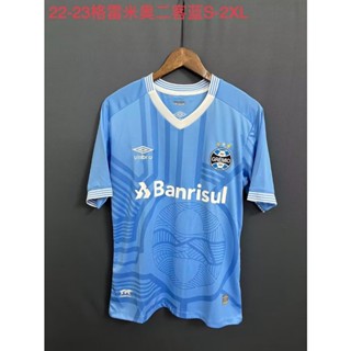 เสื้อกีฬาแขนสั้น ลายทีมชาติฟุตบอล Gremio 2 Away Jersey 2-23 S-XXL ชุดเหย้า แห้งเร็ว