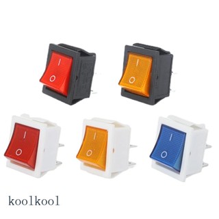 Kool สวิตช์โยกเปิดตําแหน่งเรือ 4 Pin KCD4 ขนาดเล็ก