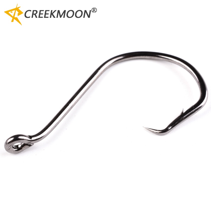 50 ชิ้น/กล่อง 6 -7/0 Octopus Sport Circle Fishing Hook ปลาคาร์พ Fishhook Jig Big Barbed Sea Fishhook