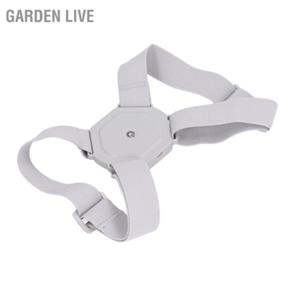  GARDEN LIVE เครื่องแก้ไขท่าทางการตรวจจับการสั่นสะเทือนอัจฉริยะแบบชาร์จไฟได้รองรับเครื่องหนีบหลังแบบปรับได้ตามหลักสรีรศาสตร์