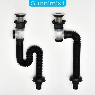 [Sunnimix1] ท่อระบายน้ําอ่างล้างจาน ติดตั้งง่าย สําหรับอ่างล้างจาน