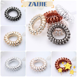 Zaijie24 ยางรัดผมหางม้า เครื่องประดับผม 2 ชิ้น