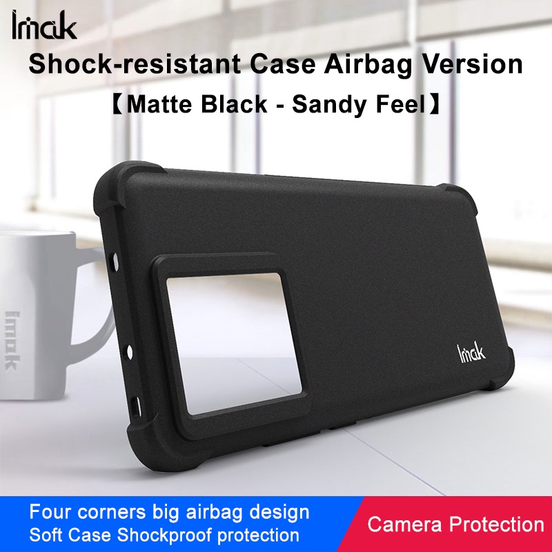 ของแท้ Imak for Xiaomi 13T Pro 5G เคสกันกระแทก Xiomi Mi 13T Pro 5G เคส TPU นิ่ม ผิวด้าน สีดํา ซิลิโคน ฝาหลัง