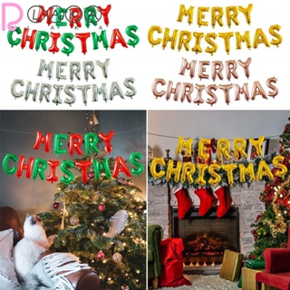 Lakamier ลูกโป่งเป่าลม ลายตัวอักษร Merry Christmas ของขวัญสําหรับเด็ก