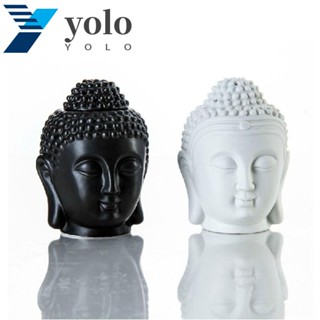 Yolo เตาเผาเซรามิก ทนอุณหภูมิสูง สไตล์จีน สําหรับน้ํามันหอมระเหย ชา พระพุทธรูป