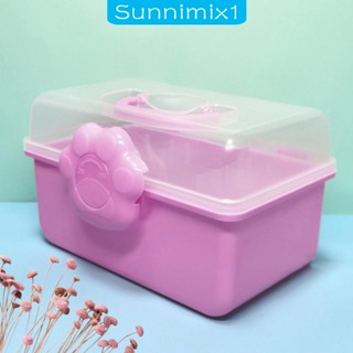 [Sunnimix1] กล่องเก็บเครื่องประดับผม สําหรับของเล่น ตั้งโต๊ะ