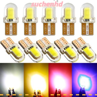 Suchenhd หลอดไฟแดชบอร์ดรถยนต์ LED W5W T10 12V แบบเปลี่ยน