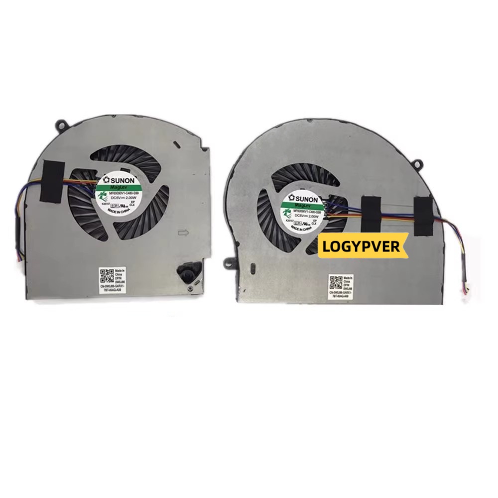 พัดลมระบายความร้อนสําหรับ GPU Dell Alienware 17 R4 R5 P31E P31E002 P31E001 MG75090V1-C060-S9A MG7509