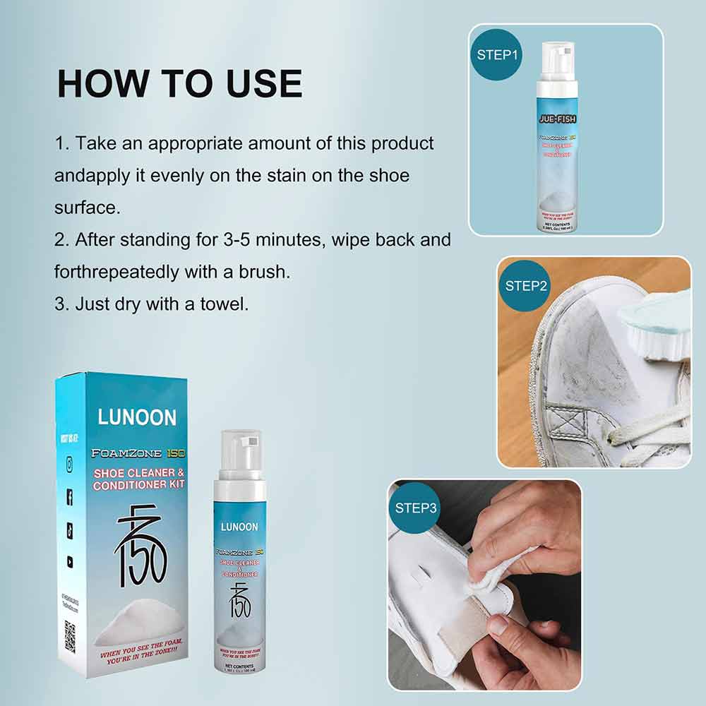 Foamzone 150 Shoe Cleaner,Fz150 Shoe Cleaner Foam,Foam Zone 150 Shoe Cleaner Kit