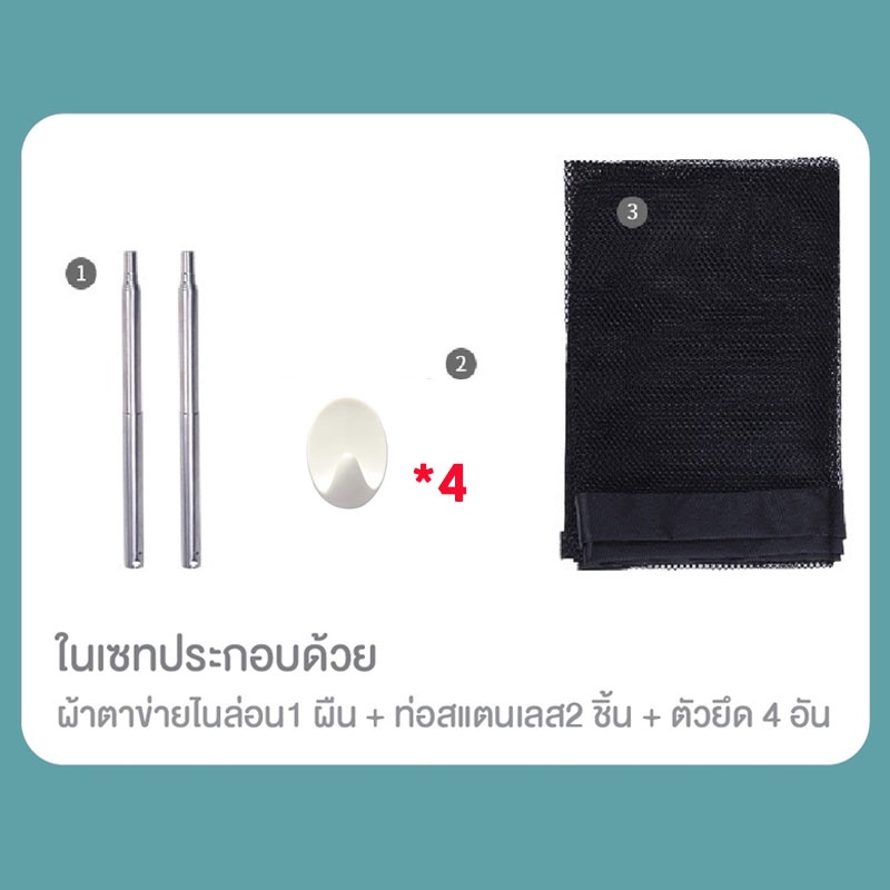 ✅COD🐾รั้วสัตว์เลี้ยง รั้วกั้นหมา ที่กั้นบันได ตาข่ายแยกสุนัข ไม่ต้องเจาะกำแพง แบบพับเก็บได้ - รูปที่ 3