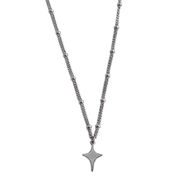 CH* สร้อยคอโซ่ Y2k เครื่องประดับคอดาววัสดุโลหะผสมสําหรับคนรักแฟชั่น