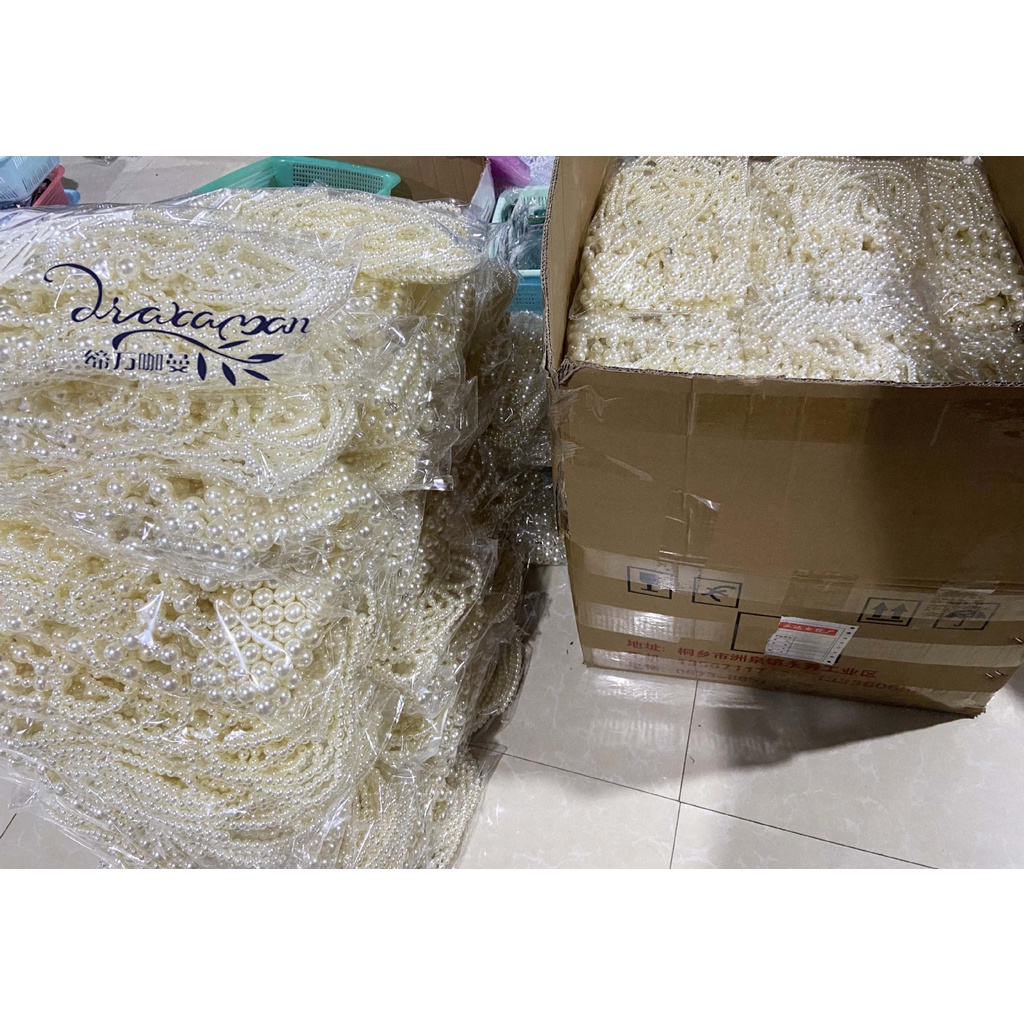 สร้อยคอโซ่ยาว ประดับลูกปัดไข่มุกเทียม หลายชั้น แฟชั่น QL59 ราคา ถูกที่สุด ดีลบีเคเค แกลเลอรีภาพที่ 7