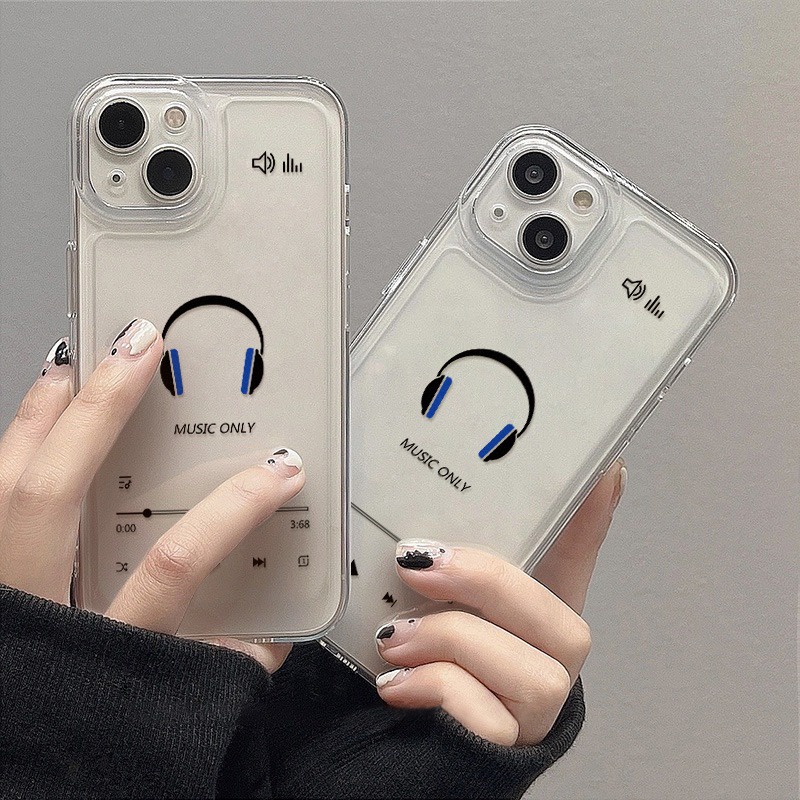COD+จัดส่งในพื้นที่ เคสโทรศัพท์มือถือแบบใสกันกระแทก For iPhone 11 14 15 12 13 Pro Max 6 7 8 Plus XS Max XR SE