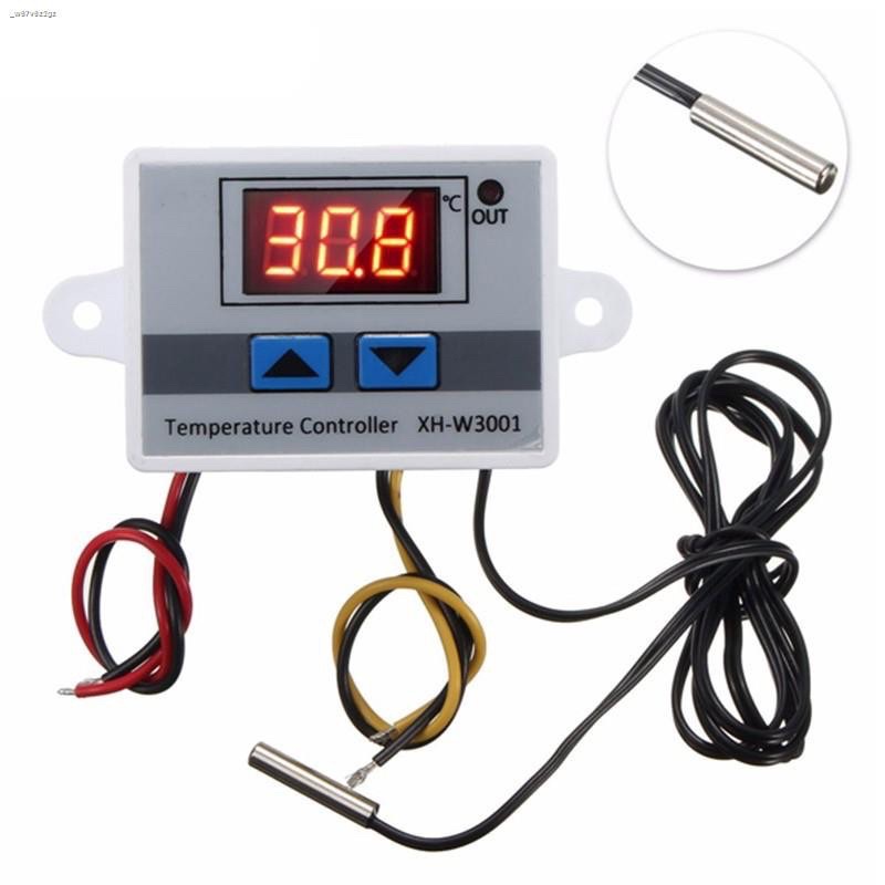 งานแท้ คุณภาพ XH-W3001 เครื่องควบคุมอุณหภูมิ  Control ใช้สำหรับ เปิด - ปิด อุณหภูมิที่ตั้งไว้ พร้อมส่งทันที