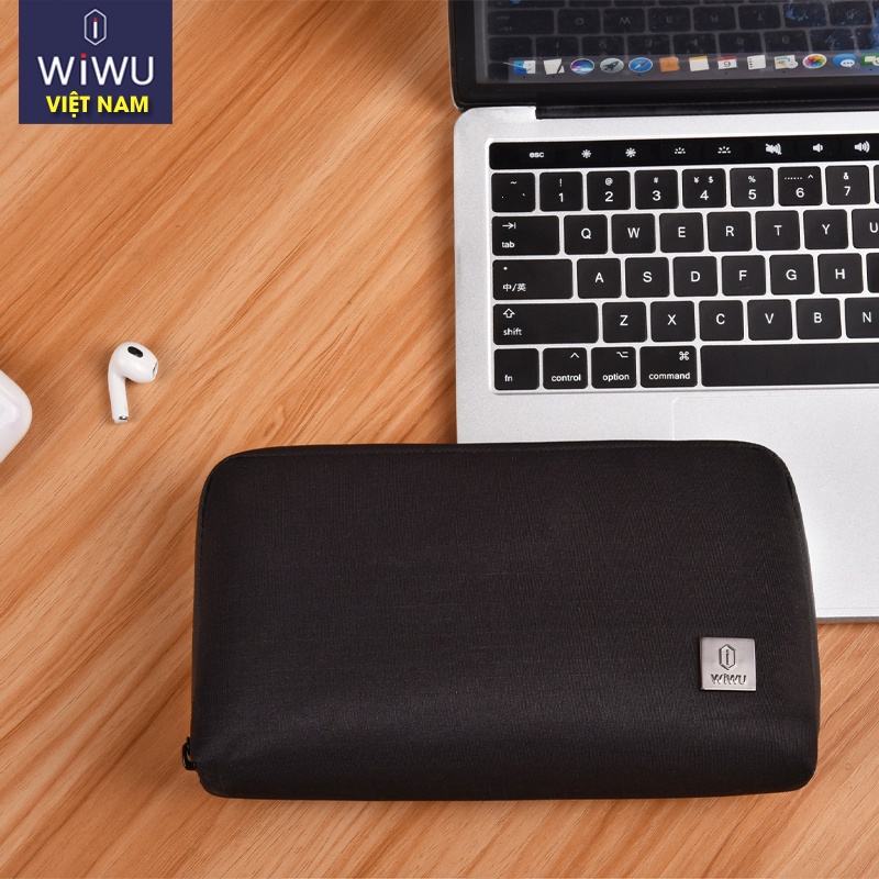 Wiwu Alpha Tech Pouch Bag ผ้ากันน้ําคุณภาพสูง ล็อคซ่อน