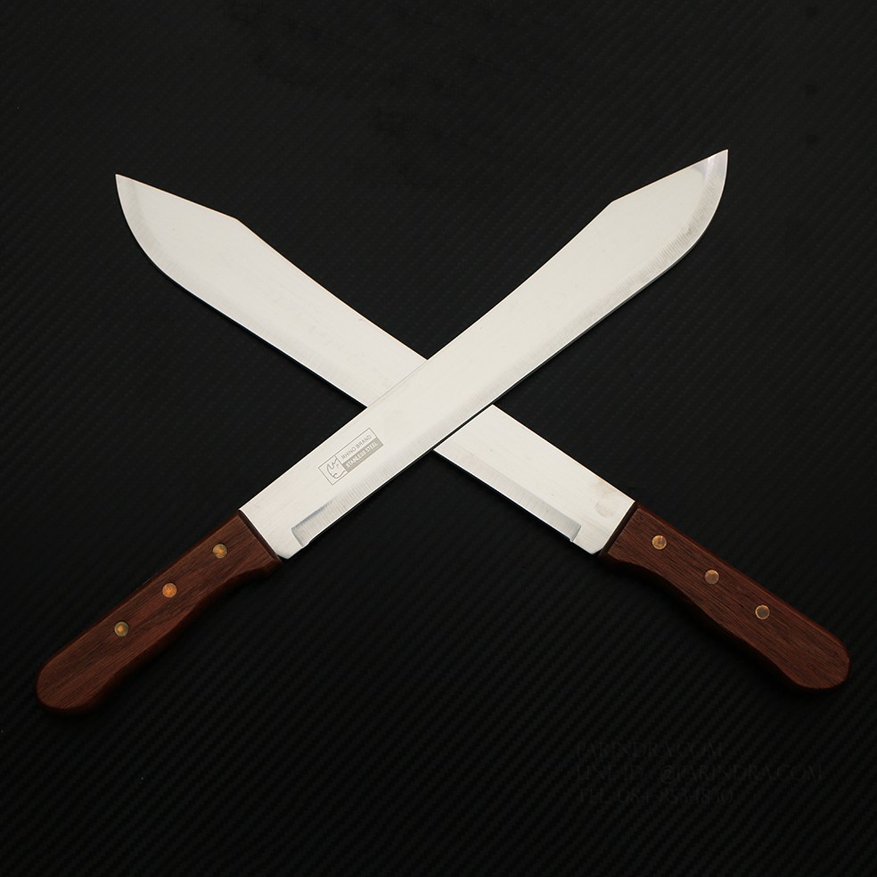 Knife มีดทำครัวแบบยาว Rhino Brand No.239 ปอกแตงโม ปอกทุเรียน คมสุดๆ (ของแท้)