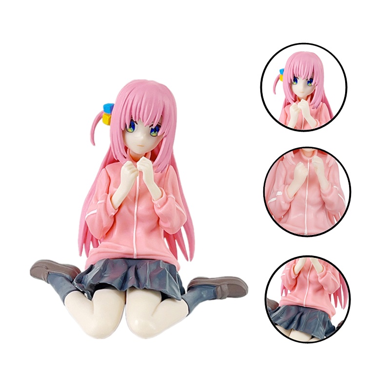 โมเดลฟิกเกอร์ PVC รูปปั้นอนิเมะ BOCCHI THE ROCK Kawaii Gotoh Hitori ขนาด 8 ซม. ของขวัญวันเกิด ของเล่นของที่ระลึก สําหรับเด็กผู้หญิง