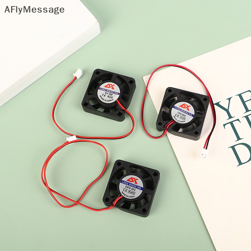 AFl 1PC 4010 5V 12V 24V 4 ซม.CPU กราฟิกคอมพิวเตอร์โน้ตบุ๊คแล็ปท็อปพัดลมปิดเสียง TH