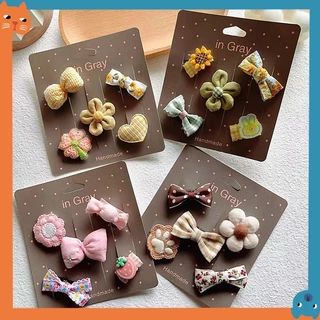 5 ชิ้น/แพ็คกิ๊บสุนัข Yorkshire Terrier BB คลิปตุ๊กตาผมชุดลูกสุนัขสุนัขยางรัด Grunge คลิป Malz สัตว์เลี้ยงหัวตกแต่ง