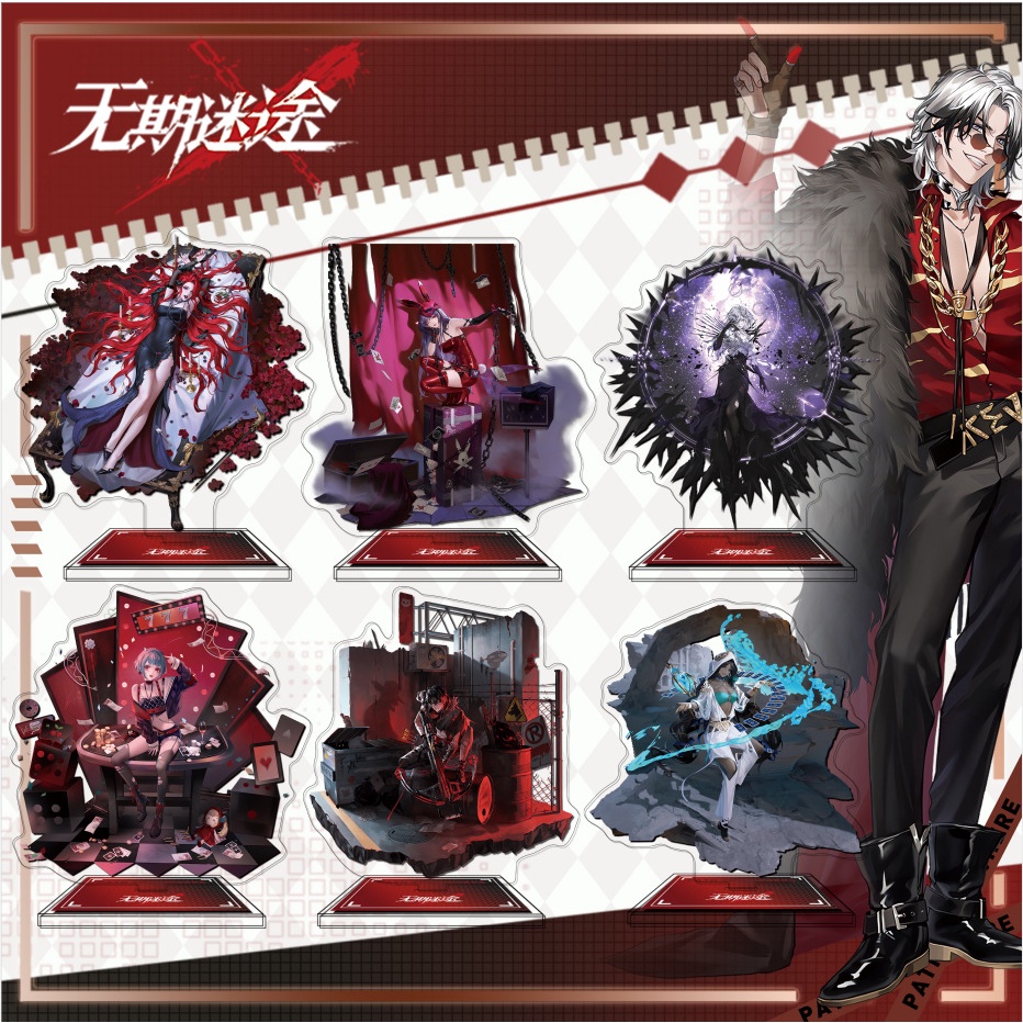 ฟิกเกอร์อะคริลิค รูปการ์ตูนอนิเมะ Path to Nowhere astrologer Eirene IGNIS Luvia Ray สําหรับตกแต่งบ้า