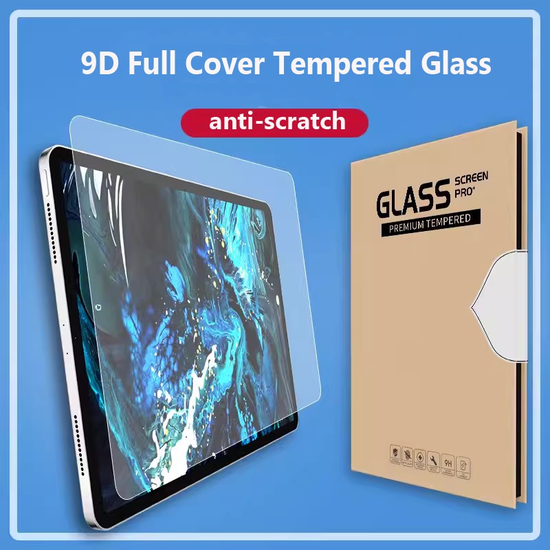 9DกระจกนิรภัยสําหรับIpad Pro 11 2023 Pro 11 2022 2021 2020 2018 Mini 6 10.2 9th 8th 7th Air 5 4 Air 3 2 1 9.7 2017 5th 6th 10th 10.9 แท็บเล็ตกระจกนิรภัย