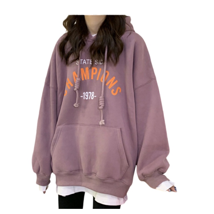Fashion เสื้อคลุมกันหนาวมีฮู้ดเเขนยาวผู้หญิง รุ่น W7740