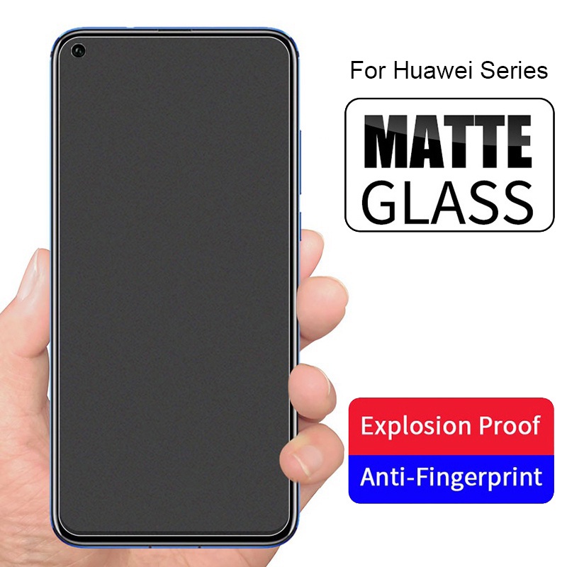 Huawei P30 P20 Pro Honor 20 Pro 10 Lite 8X X6 X7 X7A X8 X8A X9 Nova 3 3i 5T 7i 8i 7 9 SE Y70 Plus Y90 Y6 Y7 Pro Y6P Y7P Y7A Y9S Y9 Prime 2019 เนื้อด้าน กระจกนิรภัย กระจกกันรอยหน้าจอ