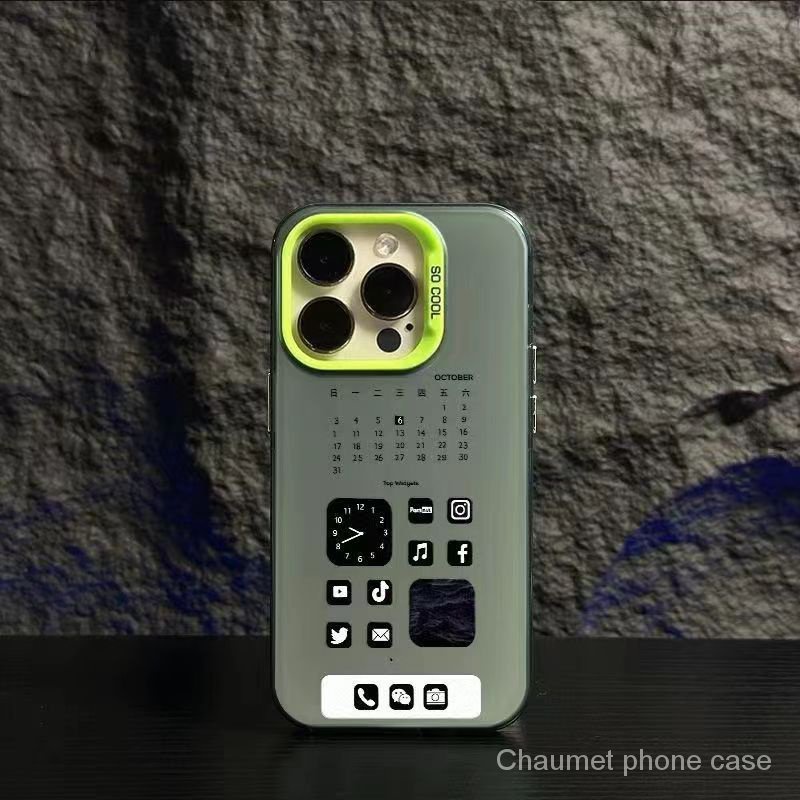 เคสโทรศัพท์มือถือ แบบสองชั้น กันกระแทก สร้างสรรค์ สําหรับ iPhone15 11 12 13 14Pro 15promax