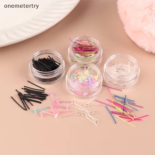 Onem ชุดต่างหูพลาสติก ป้องกันการแพ้ หลากสี 60 ชิ้น 200 ชิ้น