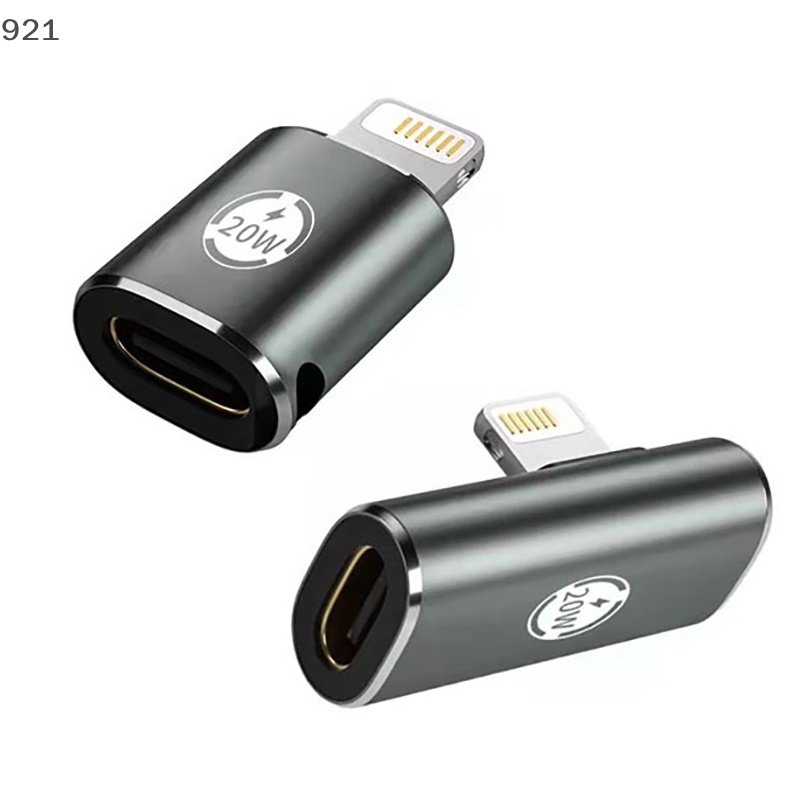 Nuannuaaa อะแดปเตอร์ชาร์จโทรศัพท์มือถือ Type-C ตัวเมีย เป็นตัวผู้ 20W ชาร์จเร็ว อเนกประสงค์ สําหรับ iPhone 11 iP