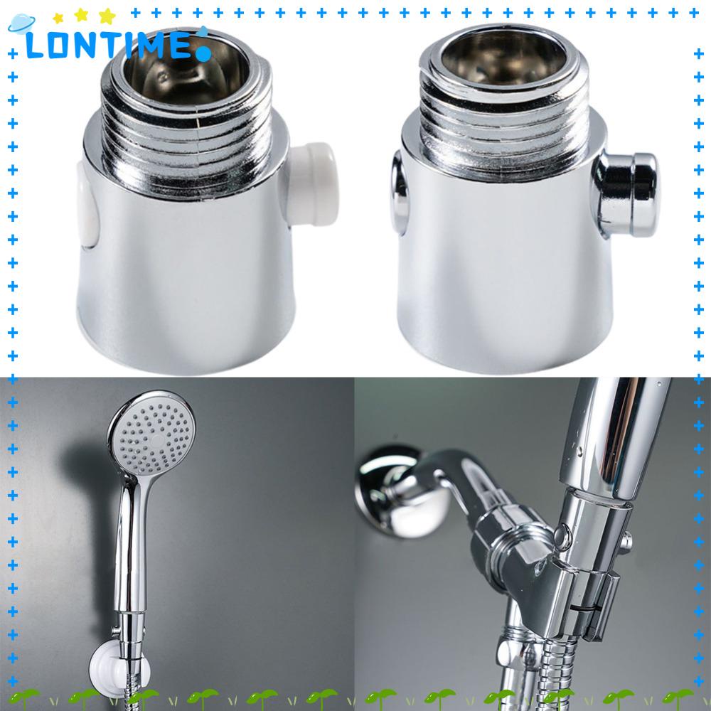 Lontime หัวฝักบัวอาบน้ํา แบบพกพา วาล์วปิด