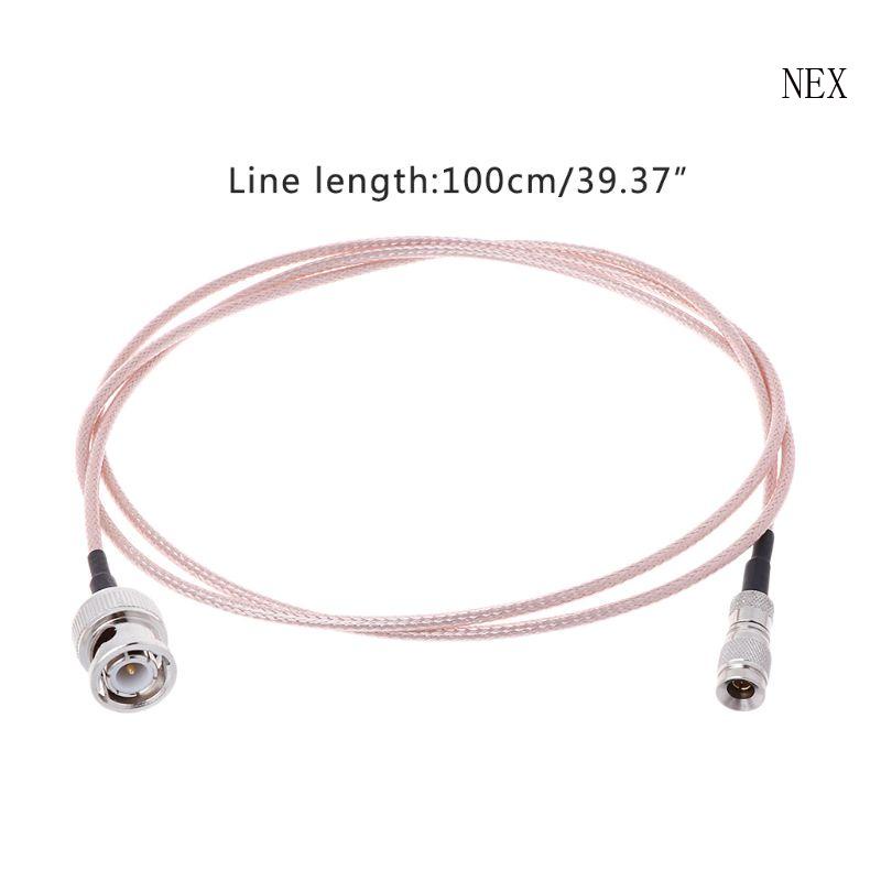 Nex DIN 1 0 2 3 Mini BNC To BNC Male สายเคเบิ้ลเชื่อมต่อ RF RG179 สําหรับ SDI 75ohm สําหรับ B