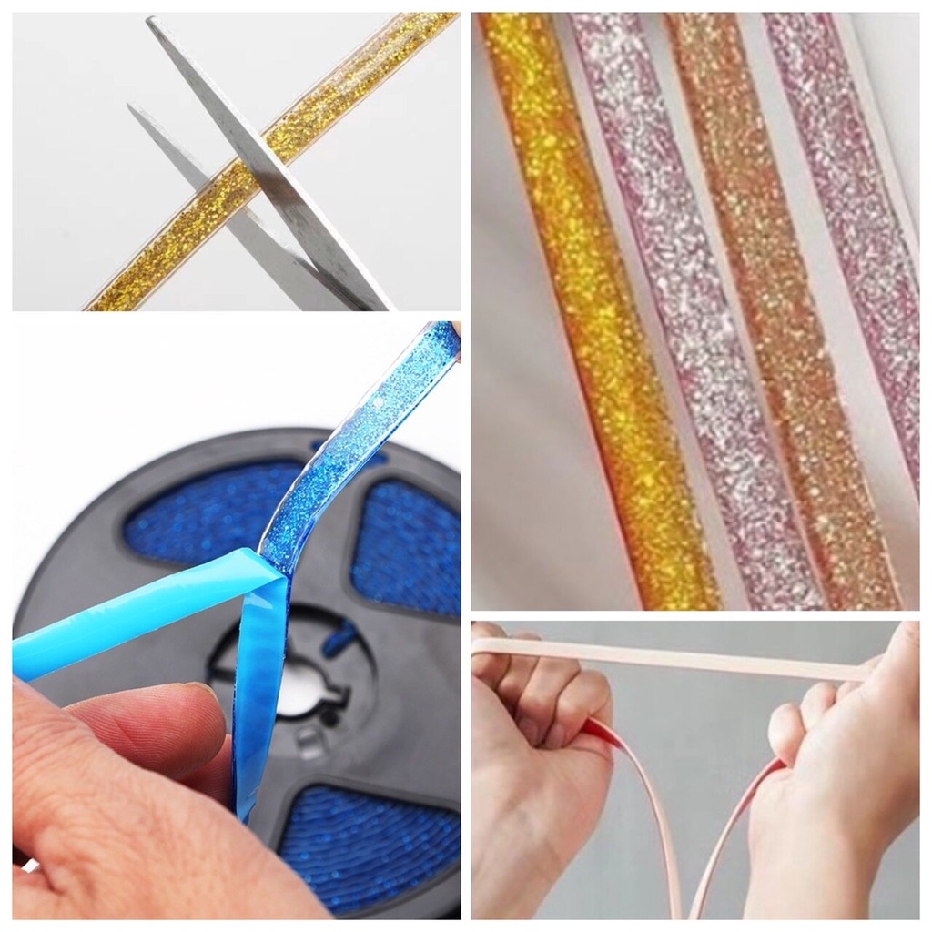 ❤ เทปยางแนว กันน้ำ ยาแนว แต่งขอบ สติ๊กเกอร์กันน้ำ เทปกาวกันน้ำ ยาว 6 เมตร ติดขอบอ่าง ชักโครก ห้องน้ำ ห้องครัว ❤ - รูปที่ 3